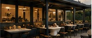 Site vitrine d'un restaurant local breton